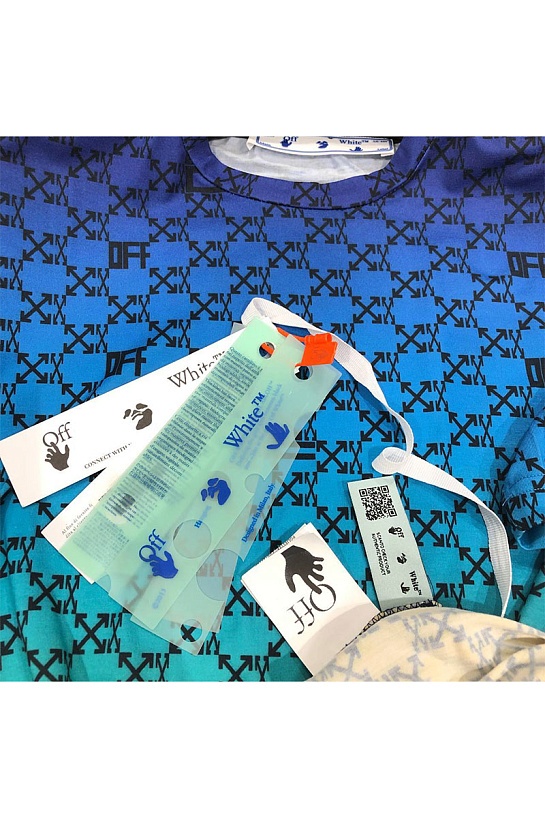 Мужские шорты Off-White Arrows gradient-print