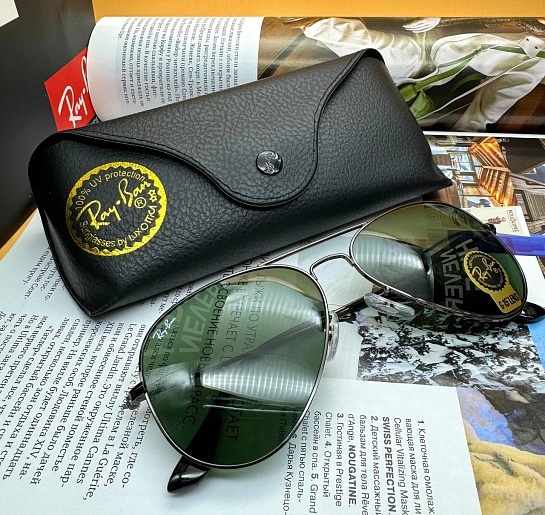 Солнцезащитные очки Ray-Ban Aviator Large Metal