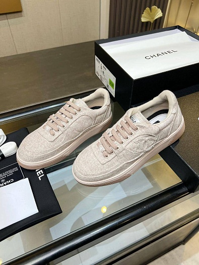 Женские кроссовки Chanel Tweed premium   