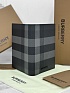 Кожаная обложка для паспорта Burberry Check Premium 14x10x2 см