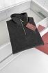 Утеплённая кофта Loro Piana zip-neck - Grey