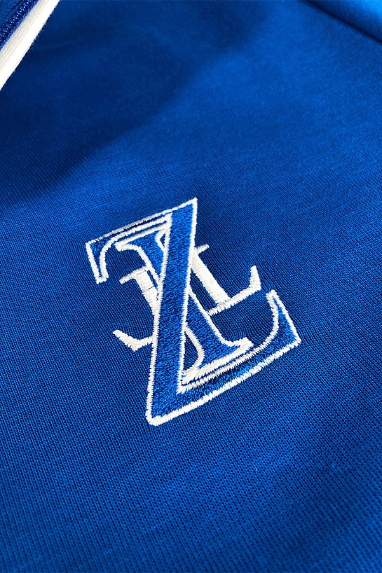 Классическая мужская кофта Zilli синего цвета