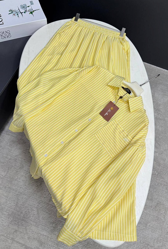 Женские костюм в полоску Loro Piana premium