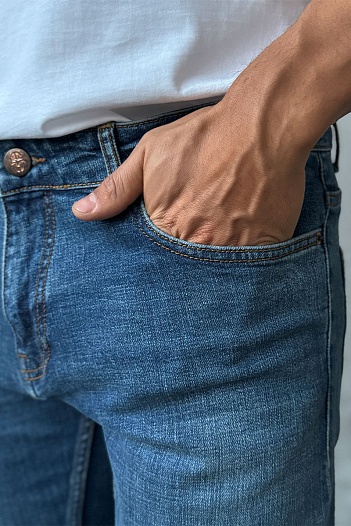 Мужские синие джинсы Emporio Armani   