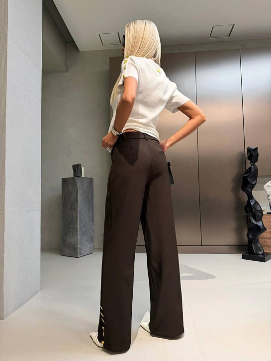 Женские брюки Schiaparelli premium - Brown