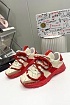 Комбинированные кроссовки Dolce & Gabbana Space - Red / Beige