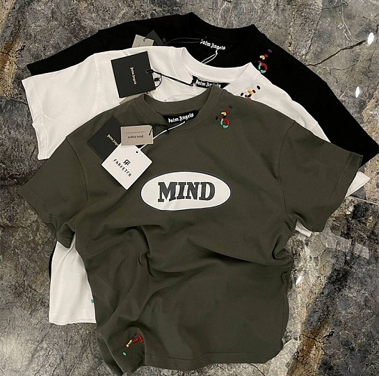 Белая футболка Palm Angels x Missoni MIND