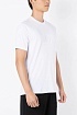 Мужская футболка Armani Exchange белого цвета