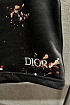 Чёрные шорты Dior Paint Splatter