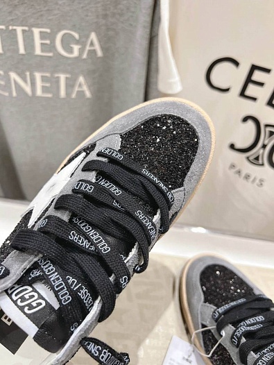 Женские кожаные кроссовки Golden Goose Super Star premium   