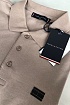 Классическое мужское поло Tommy Hilfiger бежевого цвета