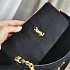 Замшевая сумка Yves Saint Laurent 35x27 см - Black