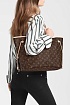 Женская кожаная сумка Louis Vuitton Neverfull MM Monogram 33x30 см
