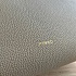 Кожаная сумка через плечо 32x26 см - Grey