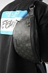 Кожаная сумка на пояс Louis Vuitton Discovery Monogram Eclipse 37x17x10 см