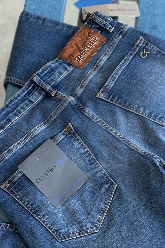 Мужские синие джинсы Calvin Klein