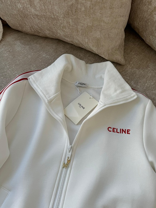 Женский костюм Celine белого цвета