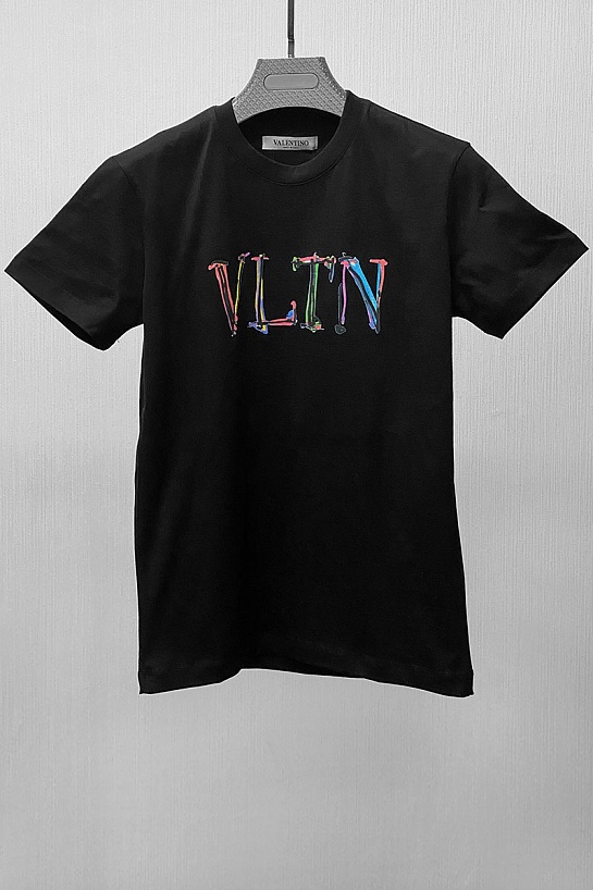 Мужская футболка Valentino - Black