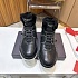 Кроссовки с мехом Valentino One Stud high-top