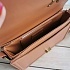 Кожаная сумка Yves Saint Laurent Solferino Lock 23x16 см - Brown