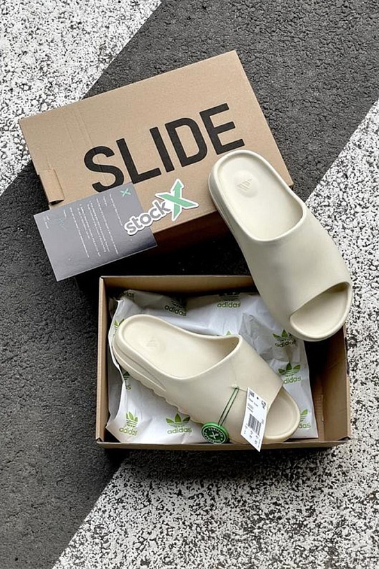 Шлепанцы Adidas Yeezy Slide - Bone