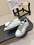 Кожаные кроссовки Dolce & Gabbana Portofino - Grey