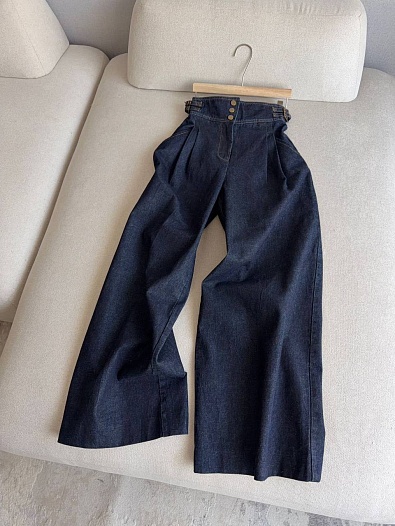 Женские синие джинсы Zimmermann premium   