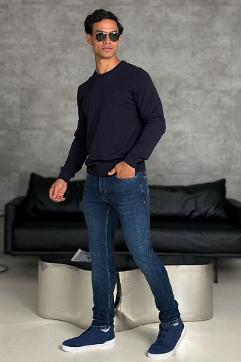 Мужские синие джинсы Hugo Boss   