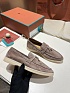 Женские замшевые лоферы Loro Piana Summer Charms Walk premium