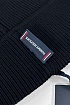 Мужская тёмно-синяя шапка Tommy Hilfiger logo-patch