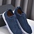 Замшевые кроссовки Ermenegildo Zegna Triple Stitch low-top - Blue