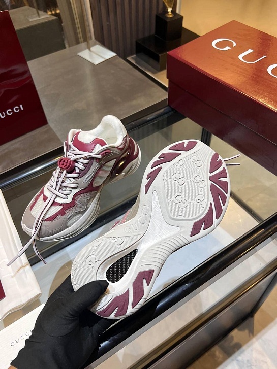 Женские кроссовки Gucci GG 2.0 Premium - Red