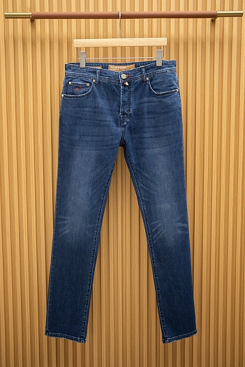 Мужские синие джинсы Jacob Cohen Premium   