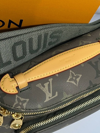 Кожаная сумка Louis Vuitton Rush Bumbag premium 30x15x8 см   