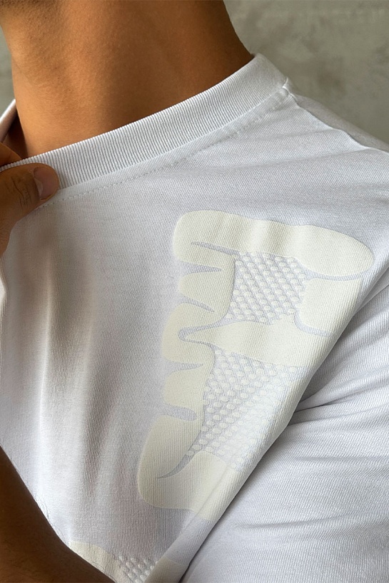 Белая оверсайз футболка Bottega Veneta