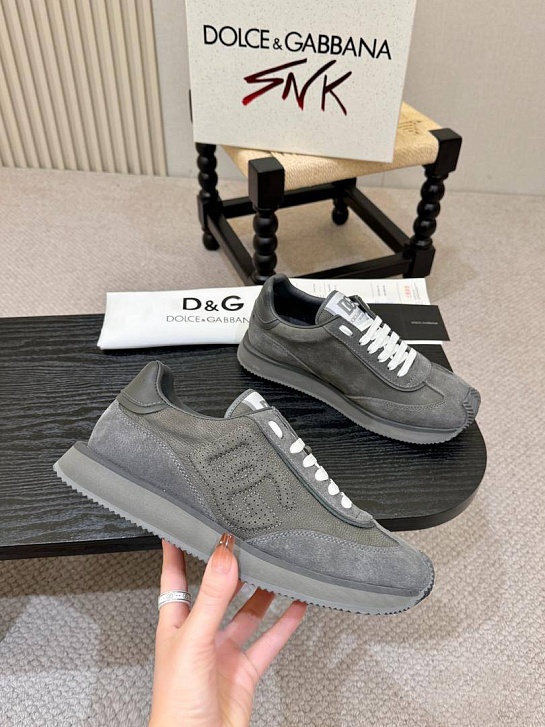 Мужские кроссовки Dolce & Gabbana Cushion - Grey