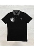 Мужское чёрное поло Emporio Armani