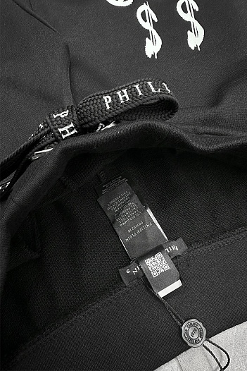 Мужские чёрные шорты Philipp Plein   