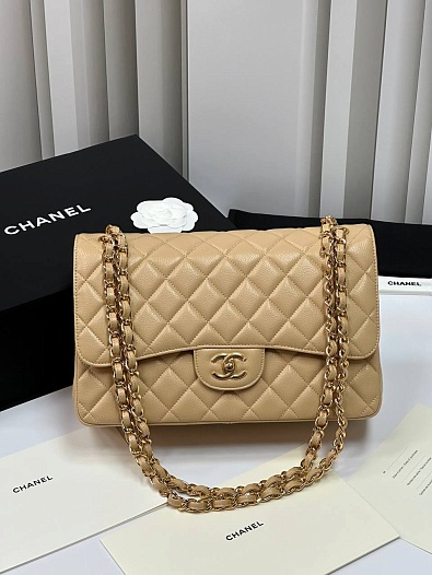 Женская кожаная сумка Chanel Timeless Premium  30x20x9 см   