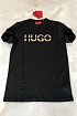 Мужская чёрная футболка Hugo Boss