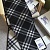 Шарф Burberry Check premium 182x30 см - Black