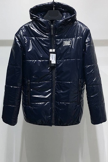 Мужская синяя куртка Dsquared2   
