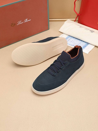 Мужские кроссовки Loro Piana Soho Walk - Navy   