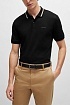 Мужское чёрное поло Hugo Boss Penrose