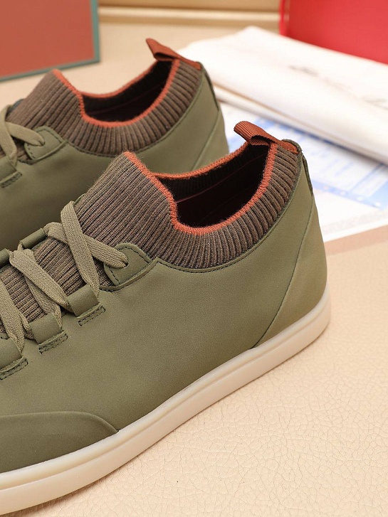 Мужские кроссовки Loro Piana Soho Walk - Khaki