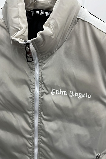 Мужской жилет Palm Angels светло-бежевого цвета   