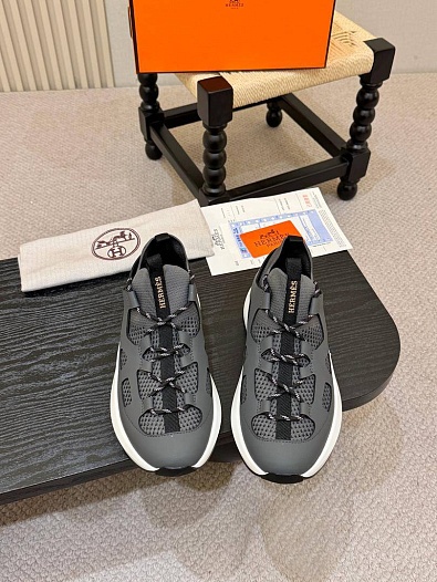 Мужские кроссовки Hermes Katana - Grey   