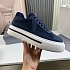 Комбинированные кроссовки Prada logo-stripe - Navy