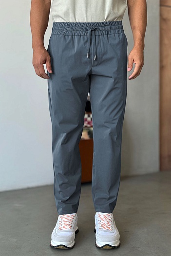 Мужские штаны Prada серого цвета   