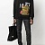 Мужское чёрное худи Dsquared2 ICON cargo-pocket